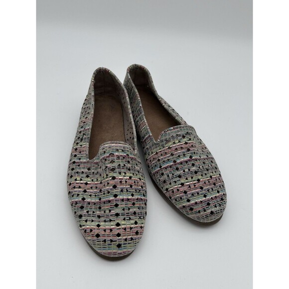 Aerosoles You Betcha Multicolor Ballet Flats Women’s 7.5 Laser Cut Leather - Picture 1 of 7
